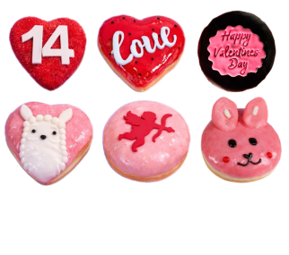   для самых любимых!!!    набор романтических пончиков